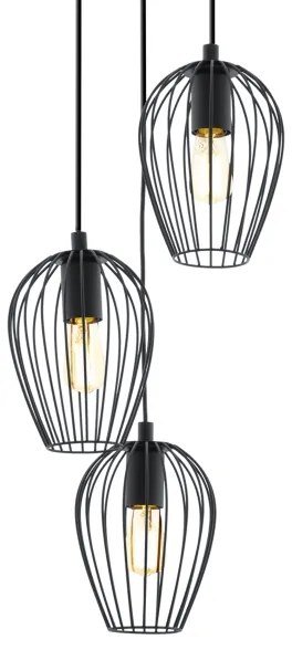 Eglo 49479 - Lampadario NEWTOWN 3xE27/60W/230V