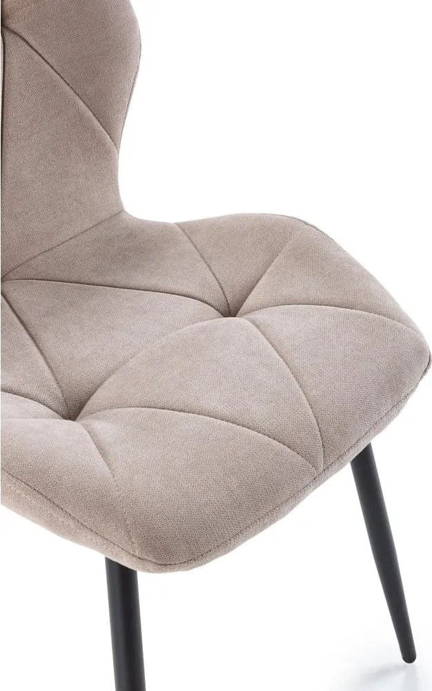 Sedie da pranzo beige in set da 4 Luna - Marckeric