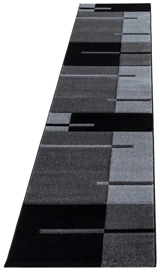 Passatoia grigio scuro 80x300 cm Hawaii - Ayyildiz Carpets