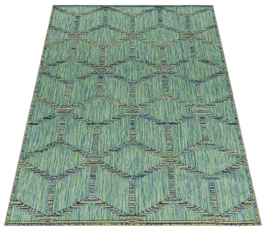 Passatoia verde per esterni 80x250 cm Bahama - Ayyildiz Carpets