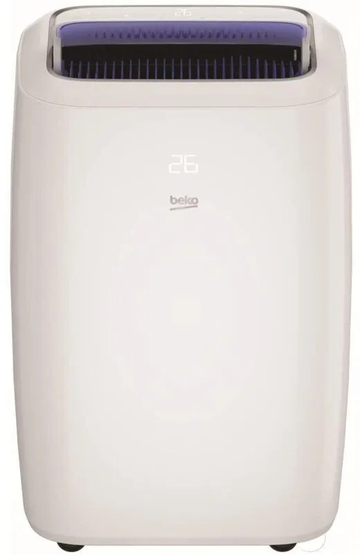 Beko - BPN109C - Climatizzatore Portatile, 9000 Btu, Raffrescamento, Funzione Deumificazione - Bianco, 44 x 33,5 x 71,5h cm