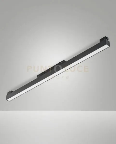 Ermes modulo opal nero per sistema binario 3000k 20w 2480lm l.60,5c...