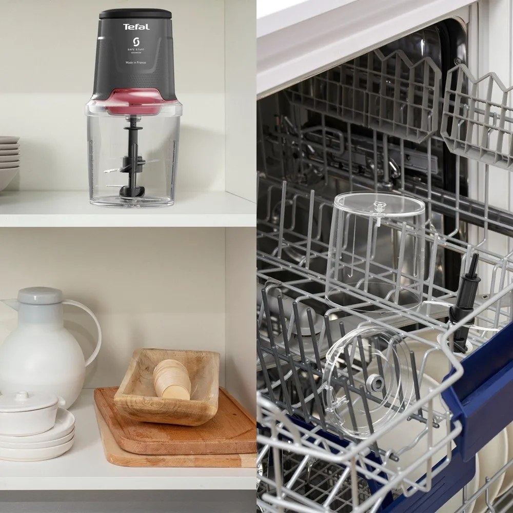 Grattugia elettrica grigio scuro Easy Press MQ740HF0 – Tefal