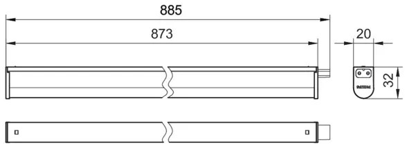 Philips - Lampada LED sottopensile PROJECTLINE LED/9,6W/230V 3000/4000/6500K