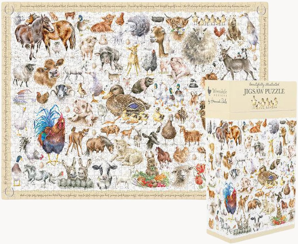 Puzzle Farmyard Friends