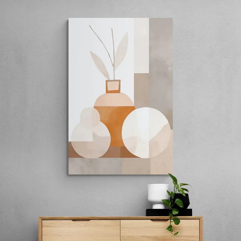Quadro su tela – Natura morta moderna con vaso