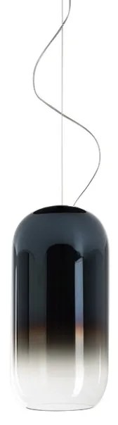 Artemide - Gople Mini Lampada a Sospensione Blue Sapphire/Nero Artemide