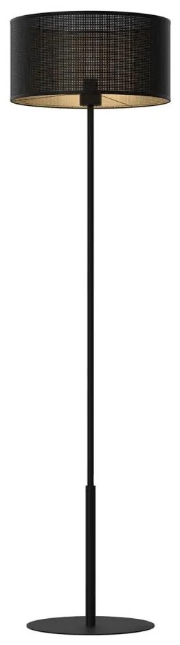 Lampada da terra LOFT SHADE 1xE27/60W/230V nero/oro