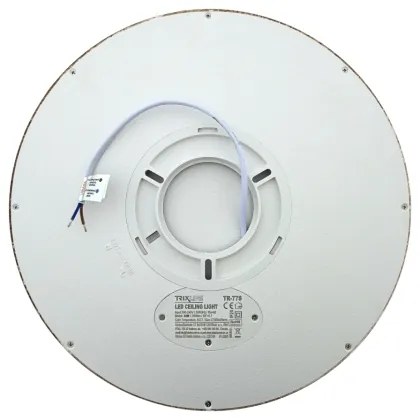 Plafoniera LED 24W/230V, 3000/4000/6500K, Ø 30 cm, marrone