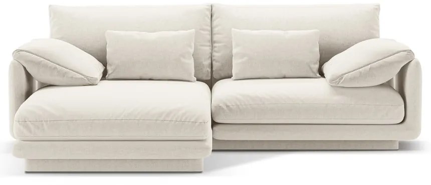 Divano angolare bianco (angolo sinistro) Torino - Micadoni Home