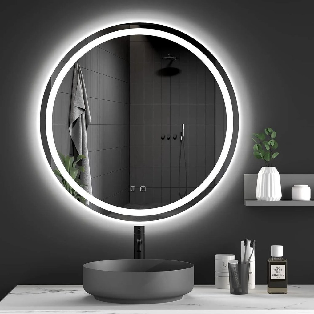 Specchio LED 50cm BAS