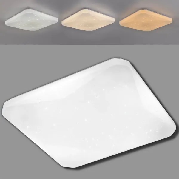 Plafoniera LED dimmerabile KASTOR telecomandata LED/72W/230V