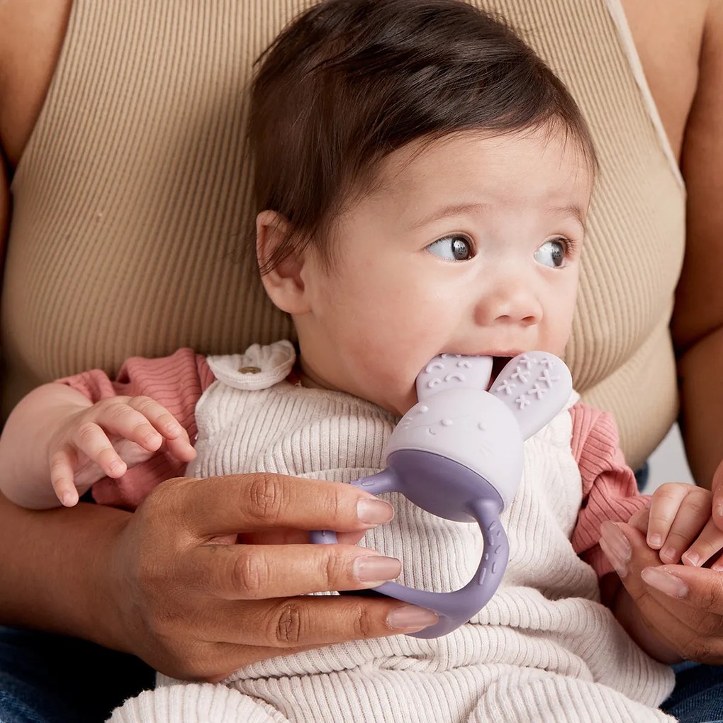 Massaggiagengive refrigerante Coniglietto – viola