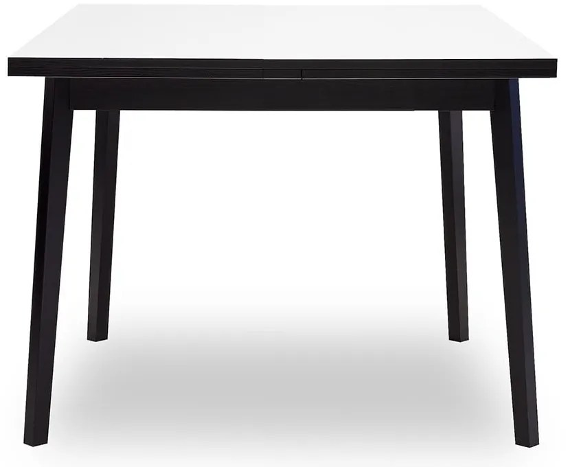 Tavolo da pranzo pieghevole bianco e nero in rovere Hammel , 90 x 90 cm Single - Hammel Furniture