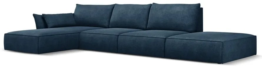 Divano angolare blu scuro (angolo sinistro) Vanda - Mazzini Sofas