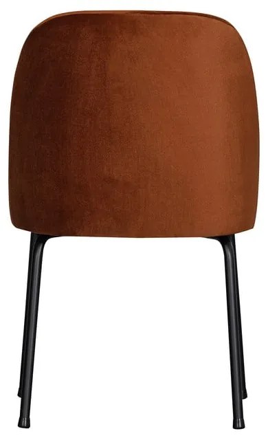 Sedie da pranzo in set color mattone in velluto 2 pz Vogue – WOOOD