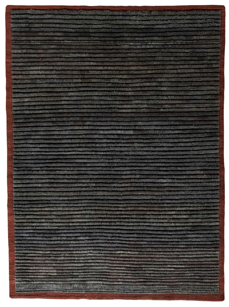 Gabbeh Tappeto persiano 150 x 200 Nero (Iran) Annodato A Mano