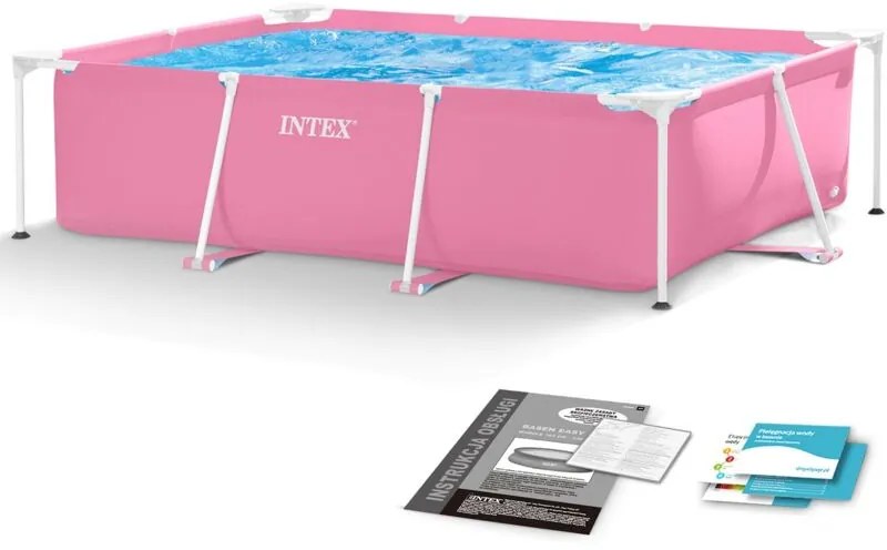 Piscina da giardino con struttura 220 x 150 x 60 cm INTEX 28266