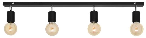 Faretto TUNE 4xE27/20W/230V nero