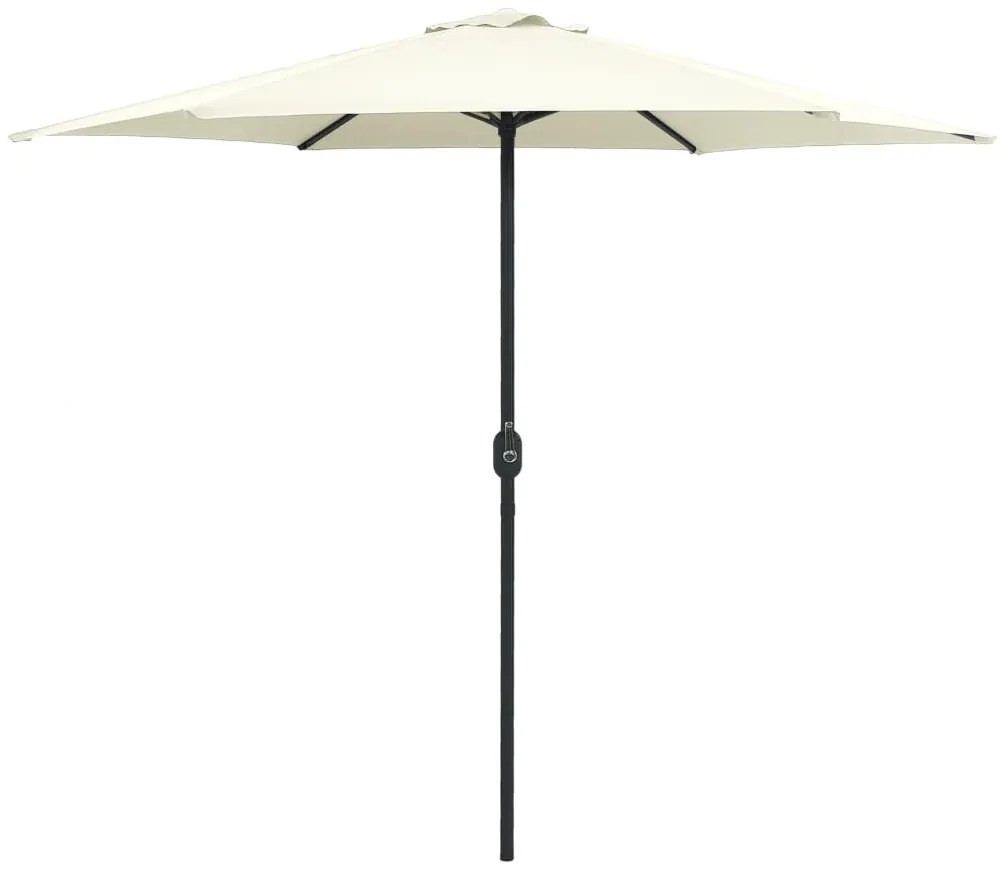 Ombrellone Da Giardino Palo İn Alluminio 270x246 Cm Sabbia /