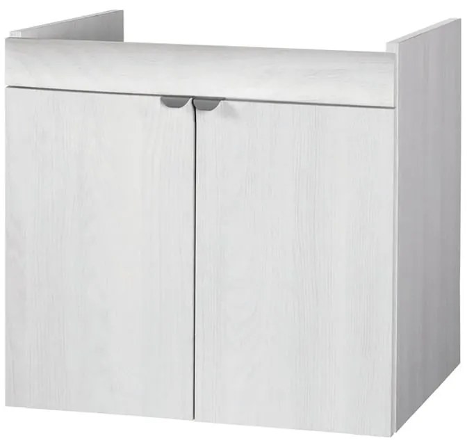 Mobile lavanderia Exe 2 ante in truciolare olmo perla P 50 x L 80 x H 66 cm