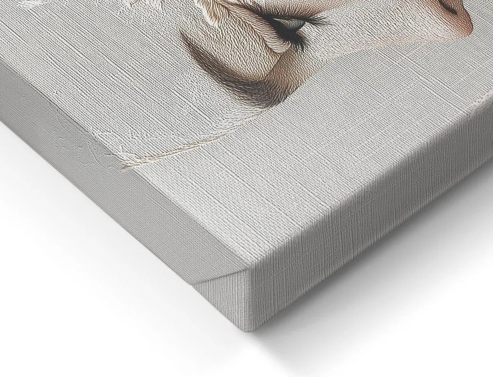 Dipinto 60x80 cm Stitched Bloom – Styler