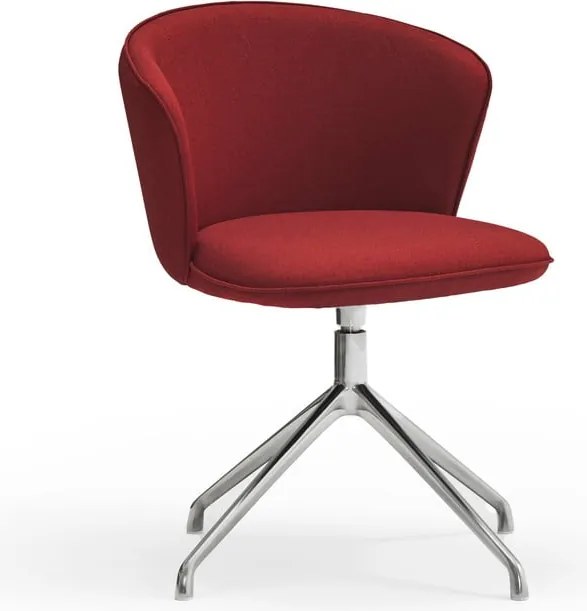 Set di sedie da pranzo burgundy in imbottito 2 pz Add – Teulat