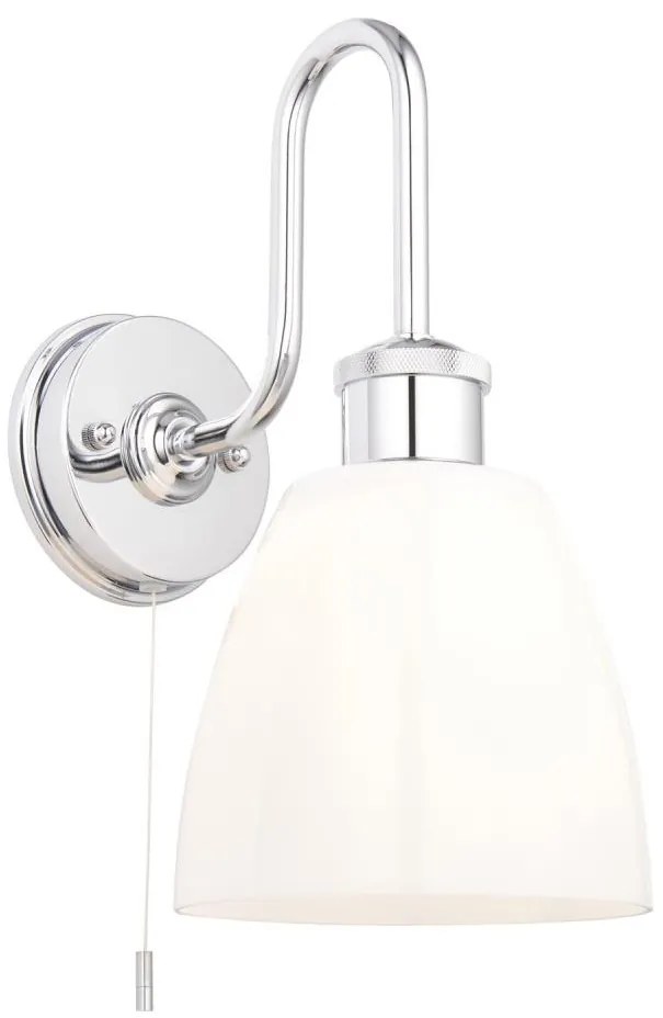 Endon 95506 -Applique da bagno PIPER 1xE27/10W/230V IP44 cromo lucido