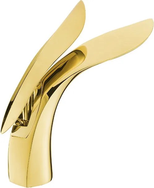 Mexen Foja rubinetto da lavabo, dorato - 746700-50