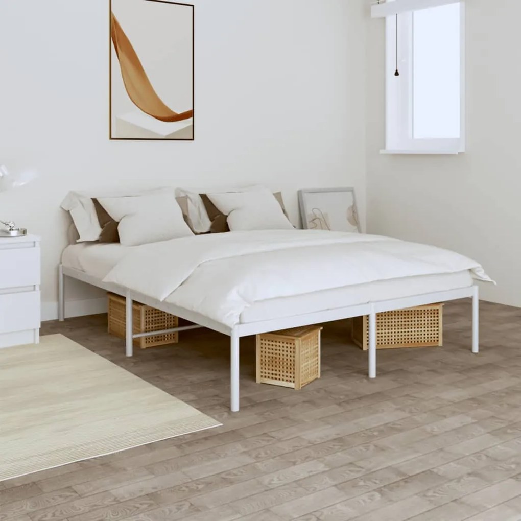 Giroletto İn Metallo Bianco 140x200 Cm /