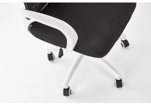 Sedia da ufficio MIRI nera/bianca