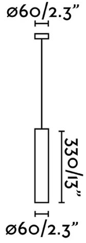 FARO 43755 - Lampadario su corda STAN 1xGU10/8W/230V