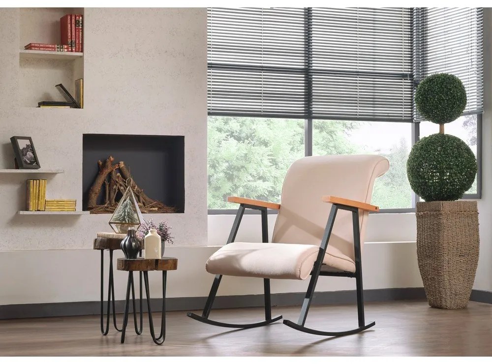 Poltrona crema Yoka - Artie