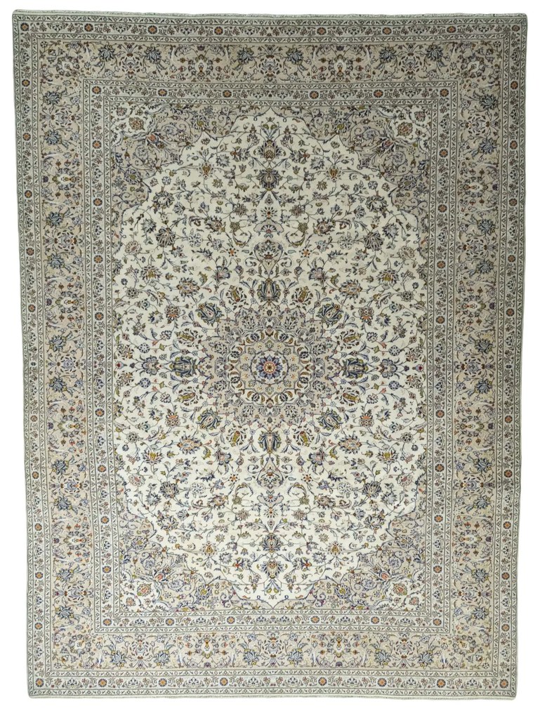 Kashan Tappeto persiano 300x410 Beige (Iran) Annodato A Mano