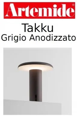 Artemide Takku grigio anodizzato