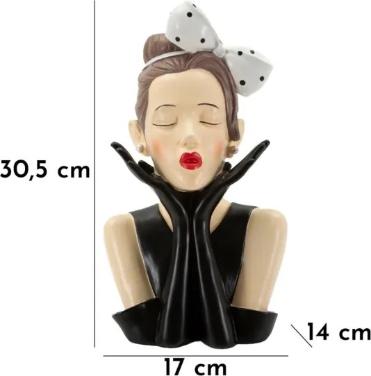 Vaso Donna Hollywood -A- Cm Ø 17X14X30,5