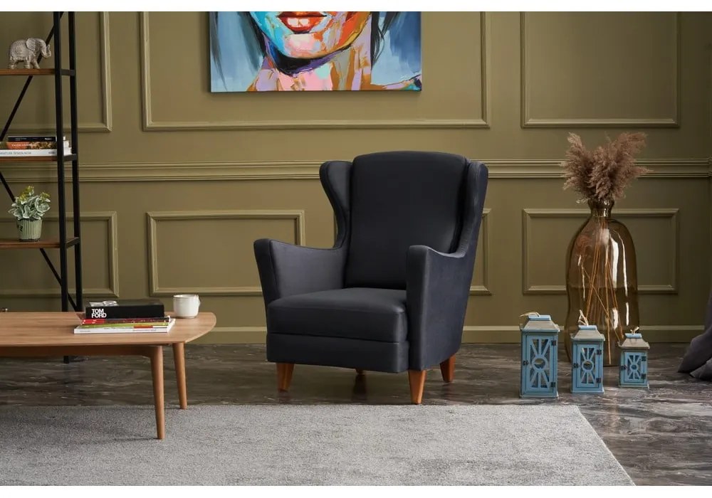 Poltrona grigio scuro Lola Brejer - Artie