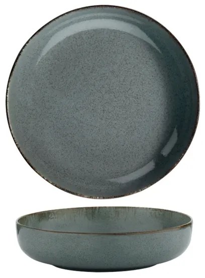 Set da tavola 24 pezzi blu/porcellana