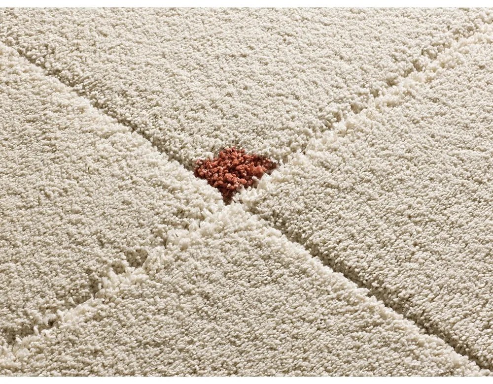 Tappeto color mattone/color crema 60x120 cm Brenda – Universal