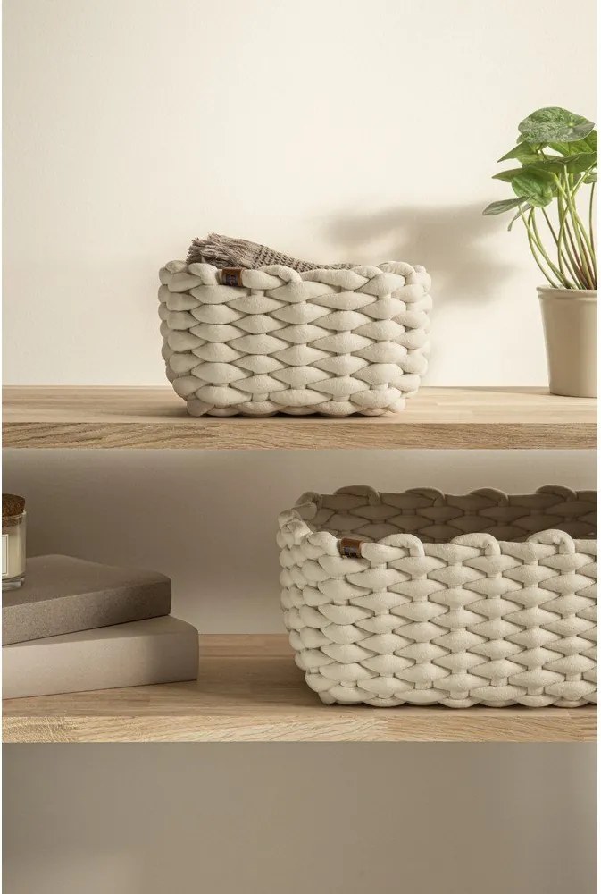 Cesto in tessuto 20x15x11 cm Peach Skin S – Bigso