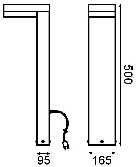 Ledvance - Lampada LED da esterno VENUS LED/4W/12V IP44