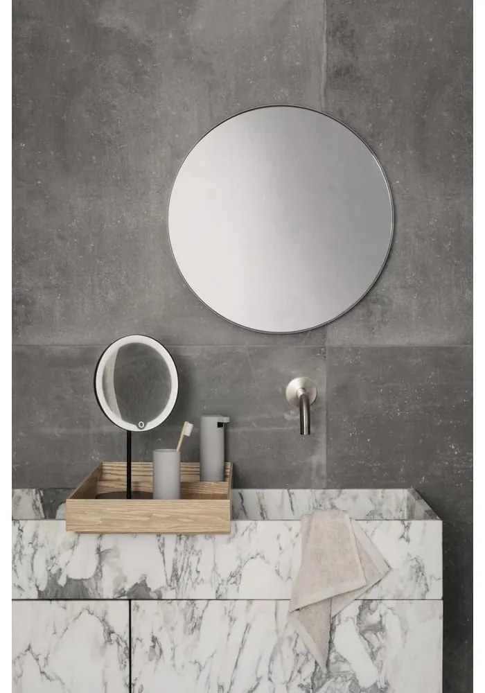 Specchio per make-up con illuminazione/con ingrandimento (5x) ø 20 cm MODO – Blomus