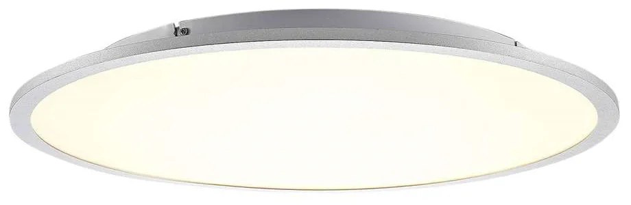 Lindby - Narima Plafoniera Ø60 Bianco/Argento Lindby