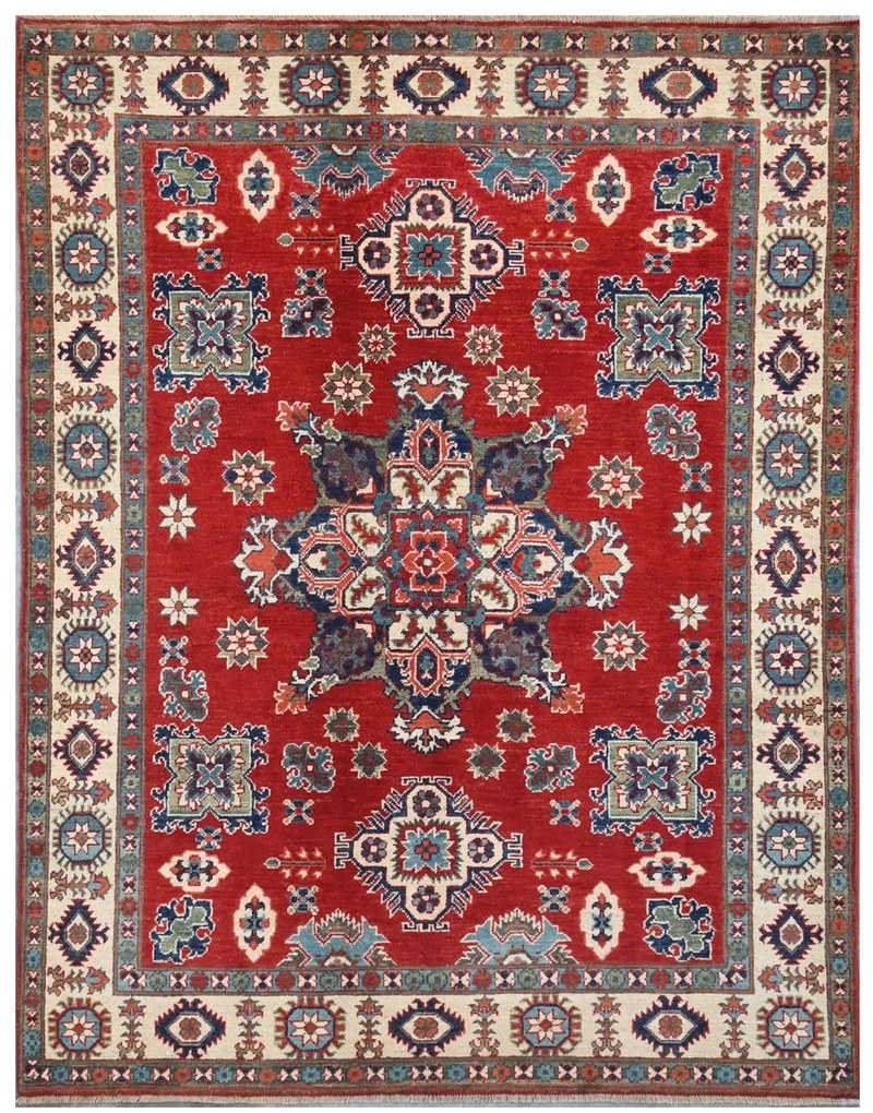 Kazak Tappeto 150 x 200 (Pakistan) Annodato A Mano