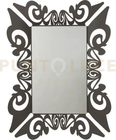 Specchio da parete decorato vanity fango