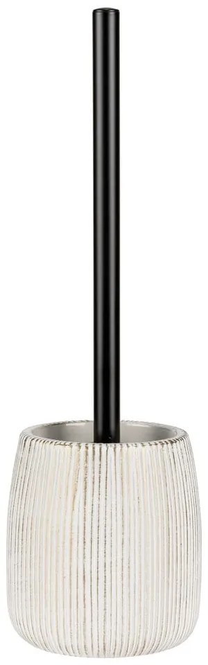 Scopino WC bianco opaco in ceramica Pascoli – Wenko