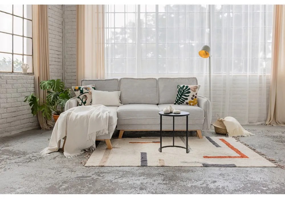 Divano letto in velluto a coste verde (variabile) Tori - Bonami Selection