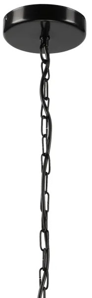 Lampadario a sospensione con catena JASPER 4xE27/60W/230V faggio/beige