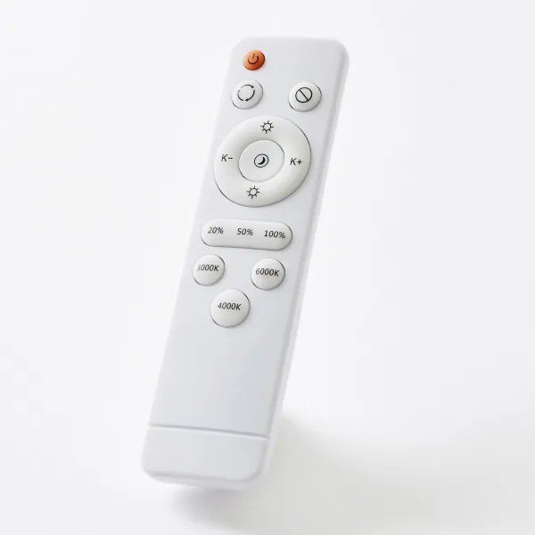 Brilliant - Plafoniera LED dimmerabile SLIMLINE LED/60W/230V Ø 49 cm nero + telecomando