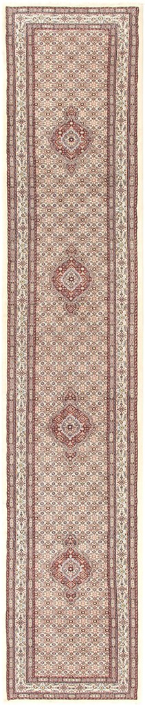 Moud Tappeto 80x500 (Iran) Annodato A Mano